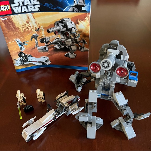 LEGO Star Wars, #7869 Battle of Geonosis, Retired set, manual, 2 droids, no box - Picture 1 of 13